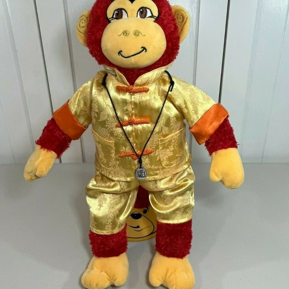 Build A Bear Year Of The Monkey Plush W/ Chinese … - image 1